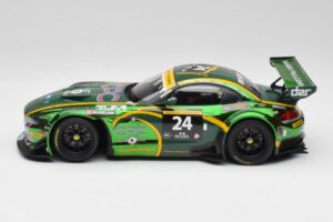 BMW Z4 E89 GT3 #24 Saudi Falcons K. Al Faisal / A. Binladen Dubai 24 Hours 2013 Minichamps 1:18 151132324 Kov – obrázok 3 z 6