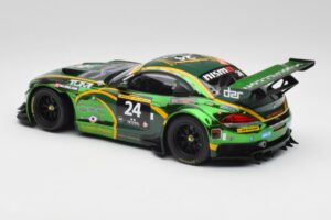 BMW Z4 E89 GT3 #24 Saudi Falcons K. Al Faisal / A. Binladen Dubai 24 Hours 2013 Minichamps 1:18 151132324 Kov – obrázok 5 z 6