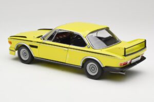 BMW 3.0 CSL E9 Žltý Minichamps 1:18 180029028 Kov – obrázok 7 z 8