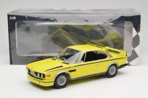 BMW 3.0 CSL E9 Žltý Minichamps 1:18 180029028 Kov – obrázok 8 z 8