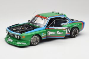 BMW 3.5 CSL E9 Gruppe 5 #12 H. Quester / G. Nilsson Zeltweg Winner 1976 Minichamps 1:18 180762012 Kov – obrázok 2 z 8