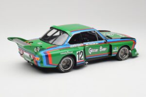 BMW 3.5 CSL E9 Gruppe 5 #12 H. Quester / G. Nilsson Zeltweg Winner 1976 Minichamps 1:18 180762012 Kov – obrázok 3 z 8