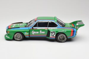 BMW 3.5 CSL E9 Gruppe 5 #12 H. Quester / G. Nilsson Zeltweg Winner 1976 Minichamps 1:18 180762012 Kov – obrázok 4 z 8