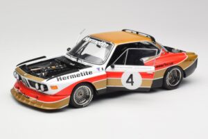 BMW 3.5 CSL E9 Gruppe 5 #4 J. Fitzpatrick / T. Walkinshaw Silverstone Winner 1976 Minichamps 1:18 180762004 Kov – obrázok 2 z 8