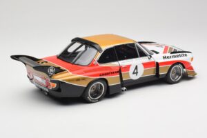 BMW 3.5 CSL E9 Gruppe 5 #4 J. Fitzpatrick / T. Walkinshaw Silverstone Winner 1976 Minichamps 1:18 180762004 Kov – obrázok 3 z 8