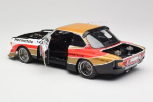 BMW 3.5 CSL E9 Gruppe 5 #4 J. Fitzpatrick / T. Walkinshaw Silverstone Winner 1976 Minichamps 1:18 180762004 Kov – obrázok 5 z 8