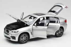 BMW X6 M F86 Strieborný Norev 1:18 183200 Kov – obrázok 2 z 8