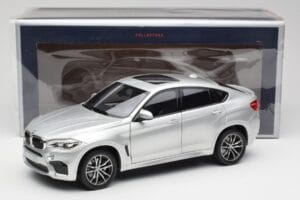 BMW X6 M F86 Strieborný Norev 1:18 183200 Kov – obrázok 8 z 8
