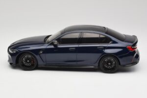 BMW M3 G80 Portimao Blue Minichamps 1:18 155020201 Kov – obrázok 3 z 6
