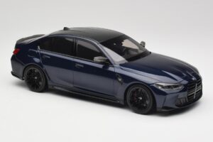 BMW M3 G80 Portimao Blue Minichamps 1:18 155020201 Kov – obrázok 4 z 6