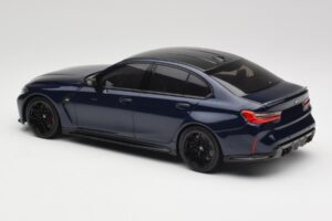 BMW M3 G80 Portimao Blue Minichamps 1:18 155020201 Kov – obrázok 5 z 6