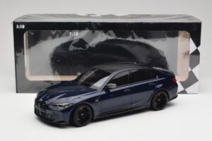 BMW M3 G80 Portimao Blue Minichamps 1:18 155020201 Kov – obrázok 6 z 6
