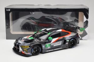 BMW M4 G82 GT3 GTD Paul Miller Racing #1 B. Sellers / M. Snow 12 Hours of Sebring IMSA 2022 Minichamps 1:18 155222001 Kov – obrázok 6 z 6