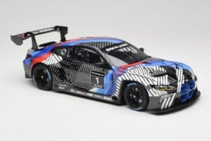 BMW M4 GT3 G82 #1 Test Version 2021 Minichamps 1:18 113222003 Kov – obrázok 6 z 8