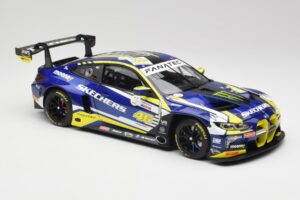 BMW M4 GT3 G82 #46 A. Farfus / V. Rossi Team WRT 24 Hours of Spa 2023 Minichamps 1:18 113232646 Kov – obrázok 6 z 8