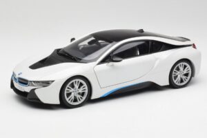 BMW i8 Crystal Biely Paragon 1:18 80432336841 Kov