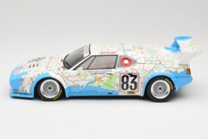 BMW M1 #83 D. Quester / D. Pironi / M. Mignot 24 Hours of Le Mans 1980 Minichamps 1:18 80430137893 Kov – obrázok 4 z 8