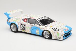 BMW M1 #83 D. Quester / D. Pironi / M. Mignot 24 Hours of Le Mans 1980 Minichamps 1:18 80430137893 Kov – obrázok 6 z 8