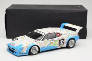 BMW M1 #83 D. Quester / D. Pironi / M. Mignot 24 Hours of Le Mans 1980 Minichamps 1:18 80430137893 Kov – obrázok 8 z 8