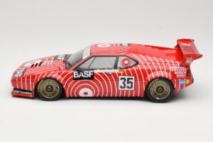 BMW M1 BASF GS Sport #35 H-J. Stuck / H. Heyer 6 Hours of Silverstone 1981 Minichamps 1:18 155812935 Kov – obrázok 3 z 6