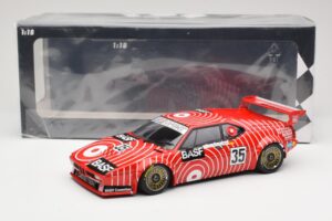 BMW M1 BASF GS Sport #35 H-J. Stuck / H. Heyer 6 Hours of Silverstone 1981 Minichamps 1:18 155812935 Kov – obrázok 6 z 6