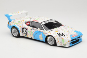 BMW M1 Carte de France #83 D. Pironi / D. Quester 24 Hours of Le Mans 1980 Minichamps 1:18 180802983 Kov – obrázok 6 z 8