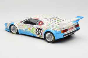 BMW M1 Carte de France #83 D. Pironi / D. Quester 24 Hours of Le Mans 1980 Minichamps 1:18 180802983 Kov – obrázok 7 z 8