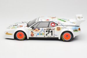 BMW M1 #83 Danner Bayern C. Danner / L. Oberndorfer 24 Hours of Le Mans 1981 Minichamps 1:18 80430306592 Kov – obrázok 4 z 8