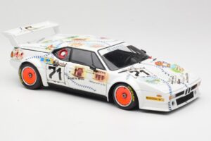 BMW M1 #83 Danner Bayern C. Danner / L. Oberndorfer 24 Hours of Le Mans 1981 Minichamps 1:18 80430306592 Kov – obrázok 6 z 8
