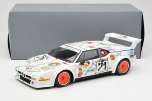 BMW M1 #83 Danner Bayern C. Danner / L. Oberndorfer 24 Hours of Le Mans 1981 Minichamps 1:18 80430306592 Kov – obrázok 8 z 8