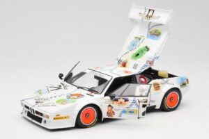 BMW M1 #83 Danner Bayern C. Danner / L. Oberndorfer 24 Hours of Le Mans 1981 Minichamps 1:18 80430306592 Kov – obrázok 2 z 8