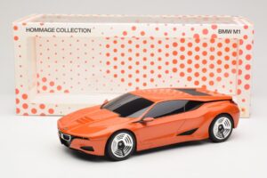 BMW M1 Hommage Orange Metallic Norev 1:18 80432413752 Kov – obrázok 6 z 6