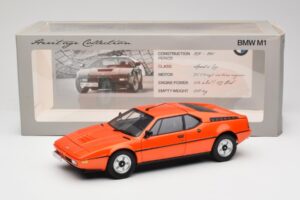 BMW M1 Oranžový Minichamps 1:18 80432411549 Kov – obrázok 8 z 8