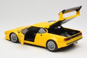 BMW M1 Žltý Minichamps 1:18 180792998 Kov – obrázok 5 z 8