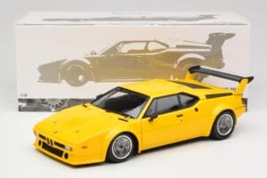 BMW M1 Žltý Minichamps 1:18 180792998 Kov – obrázok 8 z 8