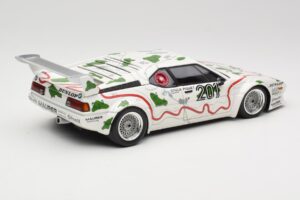 BMW M1 Procar #201 BMW Motorsport H. Stuck / N. Piquet 1000km Nürburgring 1980 Minichamps 1:18 180802901 Kov – obrázok 3 z 8