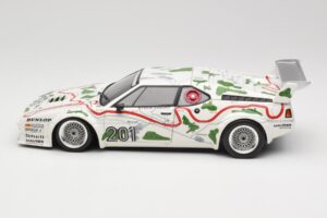 BMW M1 Procar #201 BMW Motorsport H. Stuck / N. Piquet 1000km Nürburgring 1980 Minichamps 1:18 180802901 Kov – obrázok 4 z 8