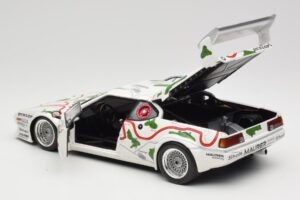 BMW M1 Procar #201 BMW Motorsport H. Stuck / N. Piquet 1000km Nürburgring 1980 Minichamps 1:18 180802901 Kov – obrázok 5 z 8