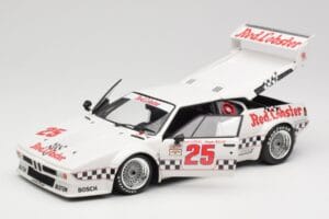 BMW M1 #25 Red Lobster D. Cowart / K. Miller LA Times GP Riverside 1981 Minichamps 1:18 180812925 Kov – obrázok 2 z 8
