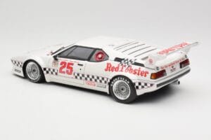BMW M1 #25 Red Lobster D. Cowart / K. Miller LA Times GP Riverside 1981 Minichamps 1:18 180812925 Kov – obrázok 5 z 8