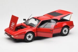 BMW M1 Červený Norev 1:18 183220 Kov – obrázok 2 z 8