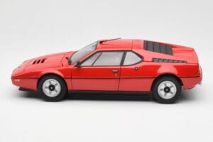 BMW M1 Červený Norev 1:18 183220 Kov – obrázok 4 z 8
