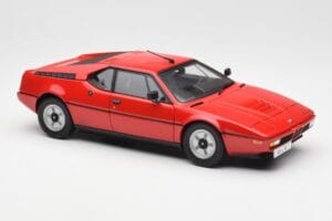 BMW M1 Červený Norev 1:18 183220 Kov – obrázok 6 z 8