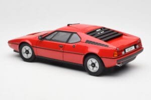 BMW M1 Červený Norev 1:18 183220 Kov – obrázok 7 z 8