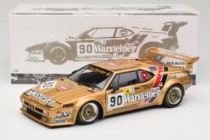 BMW M1 #90 Warsteiner C. Pallavicini / L. von Bayern 24 Hours of Le Mans 1983 Minichamps 1:18 180832990 Kov – obrázok 8 z 8