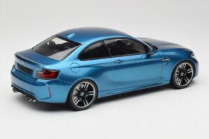 BMW M2 F87 Blue Metallic Minichamps 1:18 155026101 Kov – obrázok 2 z 6
