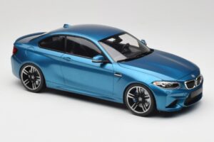 BMW M2 F87 Blue Metallic Minichamps 1:18 155026101 Kov – obrázok 4 z 6