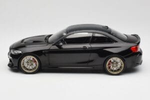 BMW M2 CS F87 Čierny Metalíza So Zlatými Kolesami Minichamps 1:18 155021021 Kov – obrázok 3 z 6