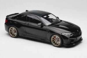 BMW M2 CS F87 Čierny Metalíza So Zlatými Kolesami Minichamps 1:18 155021021 Kov – obrázok 4 z 6