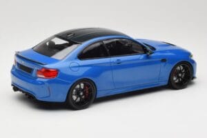 BMW M2 CS F87 Modrý Metalíza S Čiernymi Kolesami Minichamps 1:18 155021022 Kov – obrázok 2 z 6